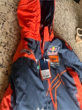 Red Bull KTM Racing Team Men's Performance Heavy duty Jacket - NEW 3XL